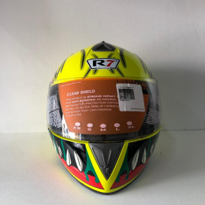 Casco Amarillo R7 Neon M