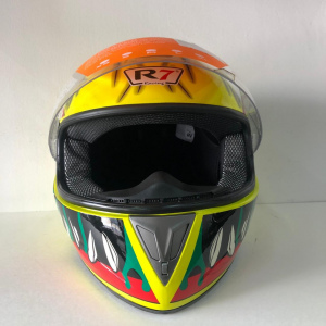 Casco Amarillo R7 Neon M